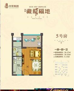 1房1厅1厨1卫 建筑面积39.27