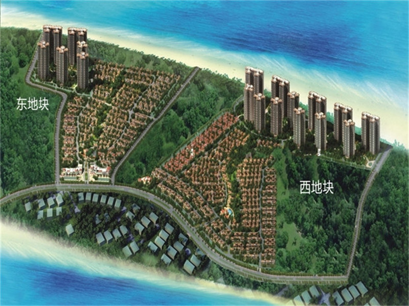 鲁能海蓝福源在售一期建面约104.76㎡临海独院 总价330-360万/套