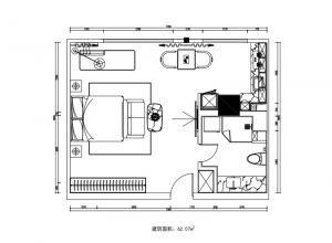 06户型 建筑面积62.07㎡